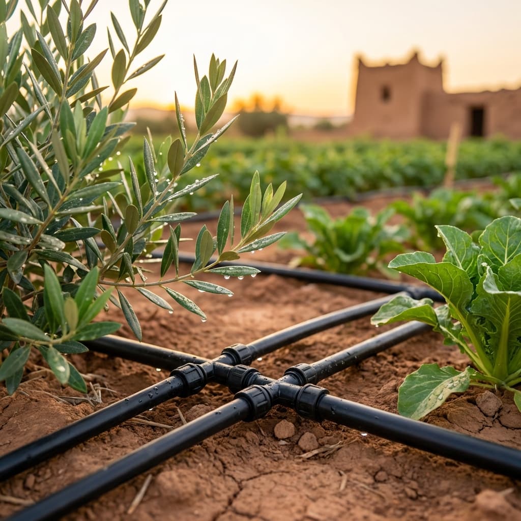 دورة تقنيات تركيب أنظمة السقي بالتنقيط